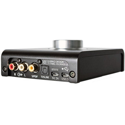 Grace Design m900 Amplificador Portátil para Auriculares DAC y Preamplificador con entradas USB S/PDIF y TOSLINK hasta 192 kHz
