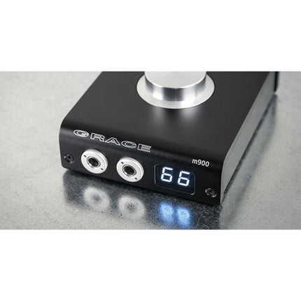 Grace Design m900 Amplificador Portátil para Auriculares DAC y Preamplificador con entradas USB S/PDIF y TOSLINK hasta 192 kHz