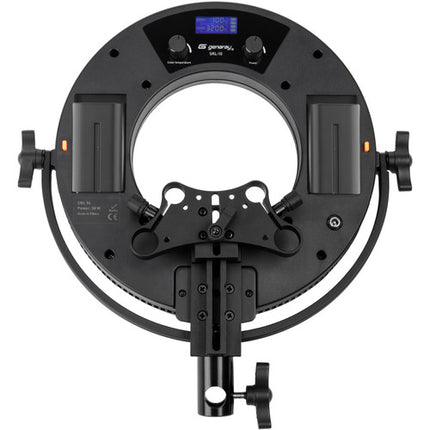 Genaray Bi-Color Soft Ring Light LED 10" Temperatura 3200-5600K 2 Baterías NP-F750