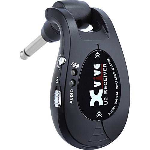 Xvive Audio U2 Sistema inalámbrico digital para guitarras 2.4 GHz 5 horas batería