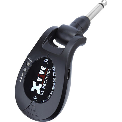 Xvive Audio U2 Sistema inalámbrico digital para guitarras 2.4 GHz 5 horas batería