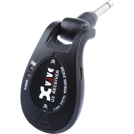 Xvive Audio U2 Sistema inalámbrico digital para guitarras 2.4 GHz 5 horas batería