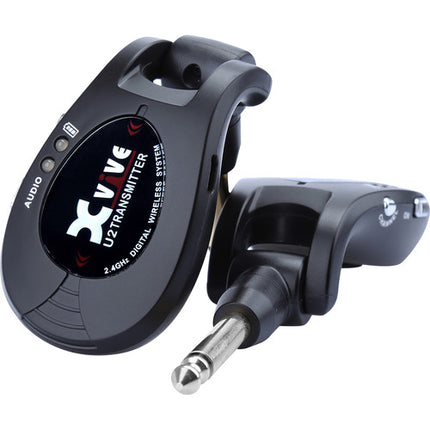 Xvive Audio U2 Sistema inalámbrico digital para guitarras 2.4 GHz 5 horas batería