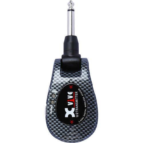 Xvive Audio U2 Sistema Inalámbrico para Guitarras Eléctricas 100ft Alcance 24bit 48kHz
