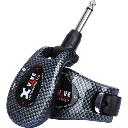 Xvive Audio U2 Sistema Inalámbrico para Guitarras Eléctricas 100ft Alcance 24bit 48kHz