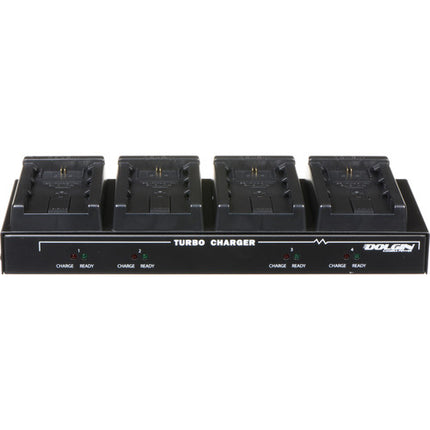 Dolgin Engineering TC40-DSLR-C Cargador de Baterías para Canon LP-E6 4 Puestos 2.5 Horas