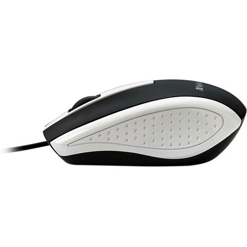 Verbatim Ratón Óptico con Cable para Portátil Blanco USB Diseño Contorneado