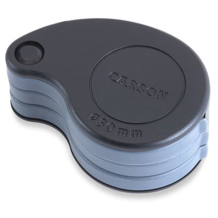 Carson TV-36 Lupa Plegable TriView 3x 5.5x 8.5x Compacta y Ligera