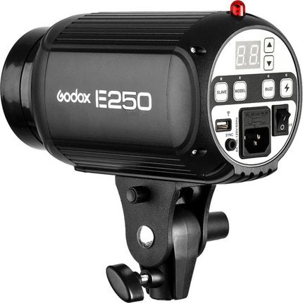 Godox E250 Cabezal de Flash 250Ws Temperatura 5600K Tiempo Reciclado 0.3-2s