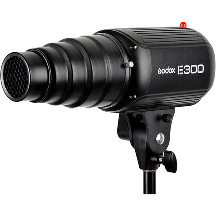 Godox E300 Cabezal de Flash 300Ws 5600K con Lámpara Modeladora 150W