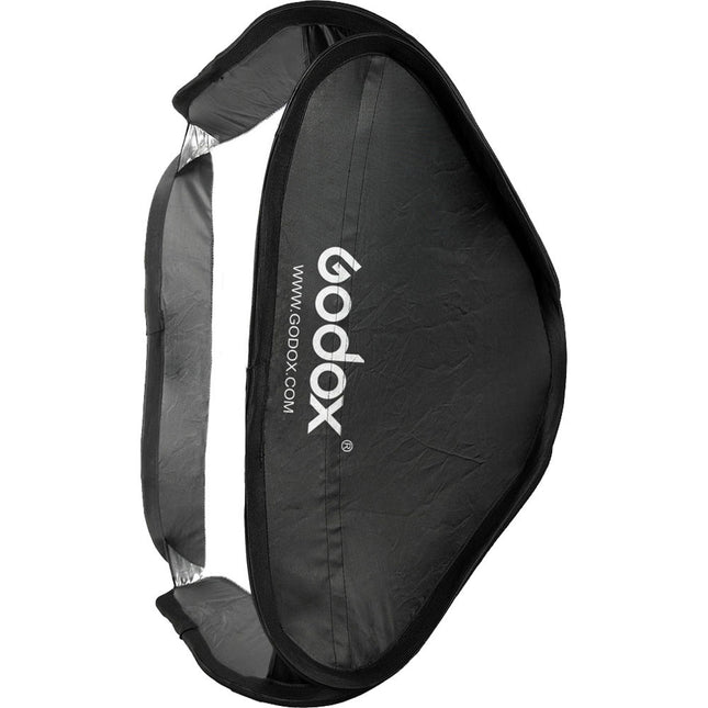 Godox S-Type Soporte para Flash con Softbox Plegable 15.7x15.7" y Bolsa de Transporte