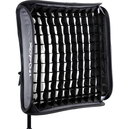 Godox S-Type Soporte para Flash con Softbox y Grid 40x40 cm Kit Completo