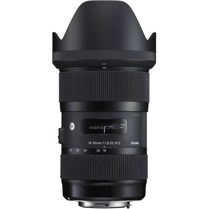 Sigma 18-35mm f/1.8 DC HSM Art Objetivo para Nikon F apertura f1.8 a f16 y motor AF ultrasónico