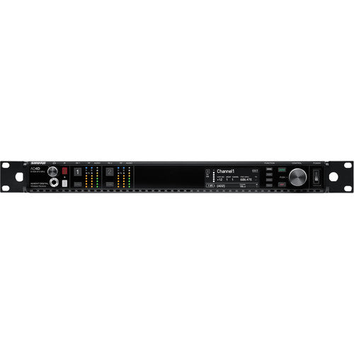 Shure AD4D-NP Axient Digital receptor inalámbrico dos canales 166 MHz rango de sintonía