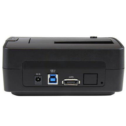 StarTech estación de acoplamiento USB 3.1 para discos SATA 2.5" y 3.5" 10 Gb/s eSATA 6 Gb/s
