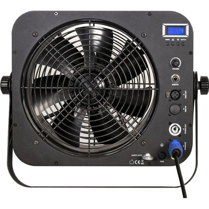 American DJ Entour Cyclone Ventilador Variable Velocidad 500-2600 rpm LCD
