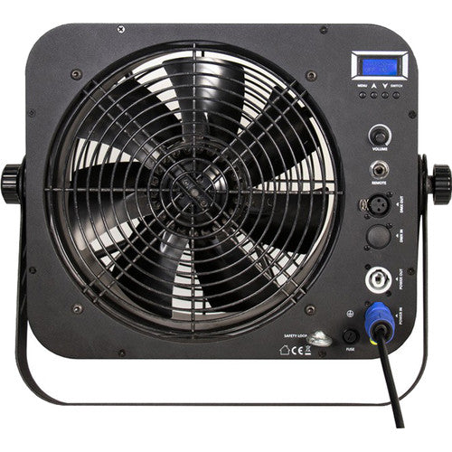 American DJ Entour Cyclone Ventilador Variable Velocidad 500-2600 rpm LCD