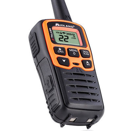 Midland X-Talker T51VP3 Radio UHF FRS Doble Pack 22 Canales 28 Millas alcance
