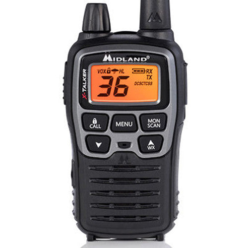 Midland X-Talker T77VP5 Radio Bidireccional UHF 36 Canales Dual Pack 1000mAh
