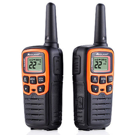 Midland X-Talker T51VP3 Radio UHF FRS Doble Pack 22 Canales 28 Millas alcance