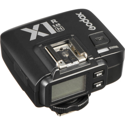 Godox X1R-N Receptor de Flash Inalámbrico TTL para Nikon 328 Pies 32 Canales