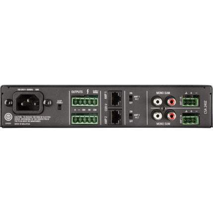 JBL CSA 240Z Amplificador de audio 2 x 40W Fanless con Kit de montaje rack