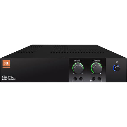 JBL CSA 240Z Amplificador de audio 2 x 40W Fanless con Kit de montaje rack