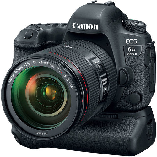 Canon BG-E21 Empuñadura de Batería para EOS 6D Mark II Doble batería resistente al polvo y agua