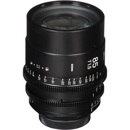 Sigma 85mm T1.5 FF Prime para Canon EF Montura con Control de Iris