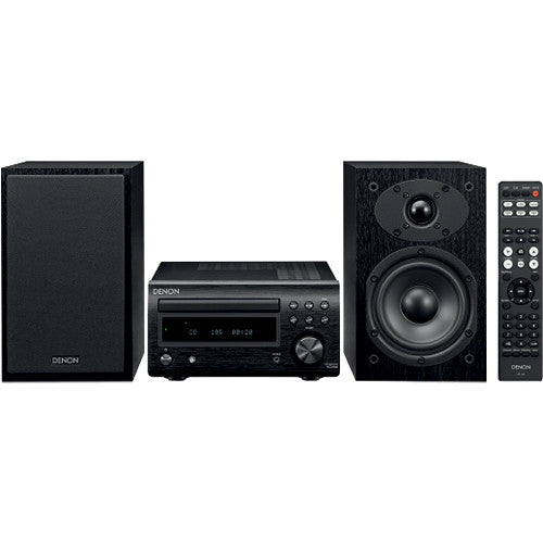 Denon D-M41SBK Equipo de Música Bluetooth 60W Reproductor de CD