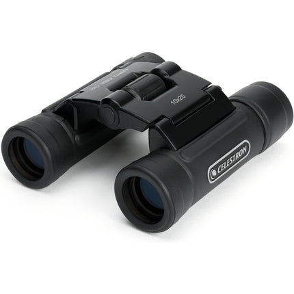 Celestron 10x25 UpClose G2 Prismáticos Techo Multi-Cubiertos 11 oz Estuche Correa