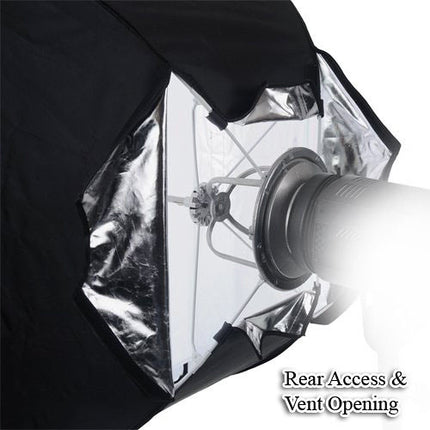 FotodioX EZ-Pro Strip Softbox 12 x 56 pulgs para Luz Bowens con Anillo de Velocidad