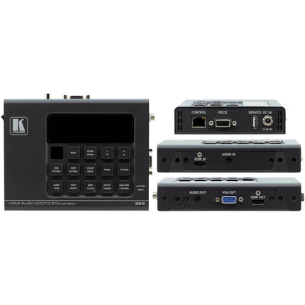 Kramer Generador y Analizador de Señal HDMI 2.0 4K HDCP 2.2 18 Gbps