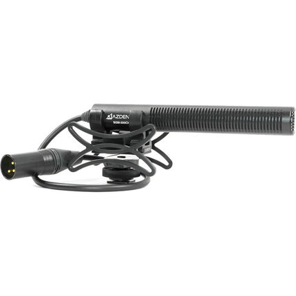 Azden SGM-250CX Micrófono Shotgun Corto con Shockmount y Cable XLR 33 cm