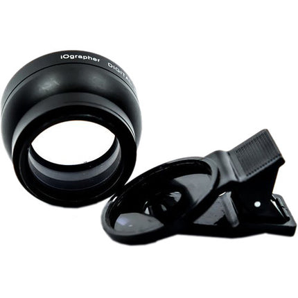 iOgrapher Long Lens Clip soporte para lentes con garantía 1 año compatible iPhone 7 Plus 8 X XS