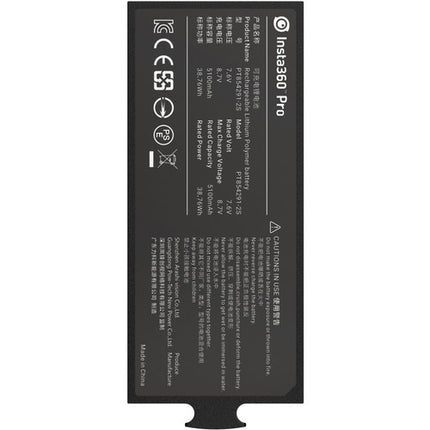 Insta360 PT854291-2S Pro batería recargable de litio carga 2.5 horas