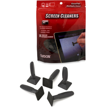 Carson C6 CS-80 Toallitas Gigantes Desechables para Pantallas Pack 14 unidades