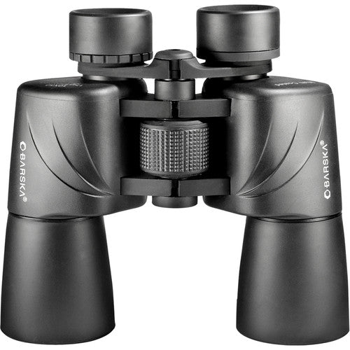 Barska 10x50 Escape Binoculares óptica multicapa ángulo 70° con estuche