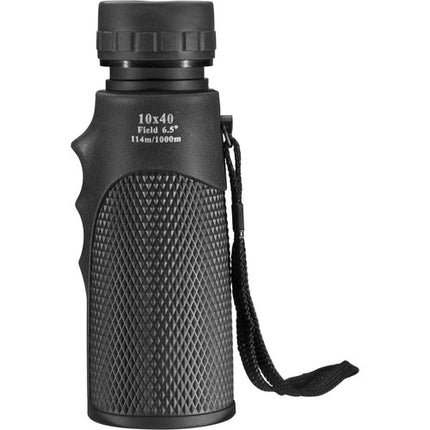 Barska 10x40 WP Blackhawk Monocular 10x Aumento 40mm Impermeable Negro Mate