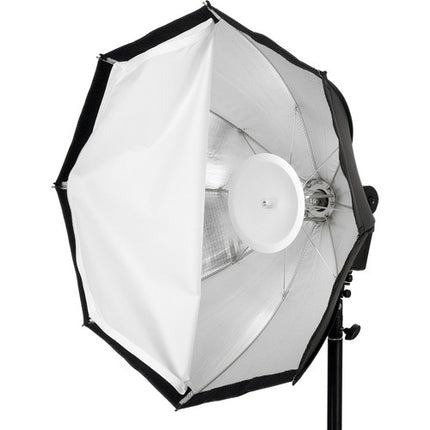 Quantum Instruments QF35 Kit Softbox Octagonal 35 cm Profundidad Tela Gris