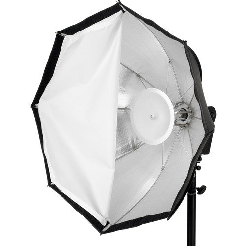 Quantum Instruments QF35 Kit Softbox Octagonal 35 cm Profundidad Tela Gris