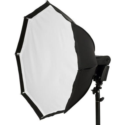 Quantum Instruments QF35 Kit Softbox Octagonal 35 cm Profundidad Tela Gris