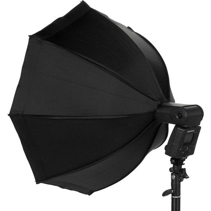 Quantum Instruments QF35 Kit Softbox Octagonal 35 cm Profundidad Tela Gris