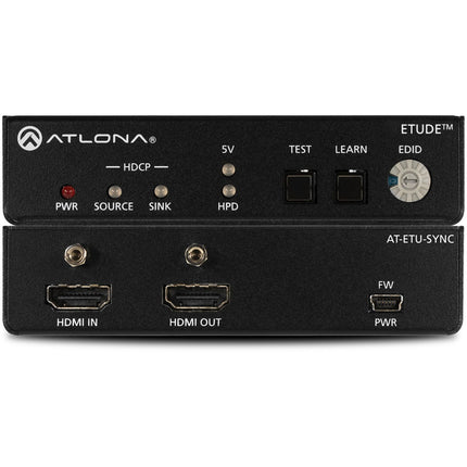 Atlona Etude Sync Emulador HDMI EDID 4K60 HDR 18 Gb/s HDCP 2.2