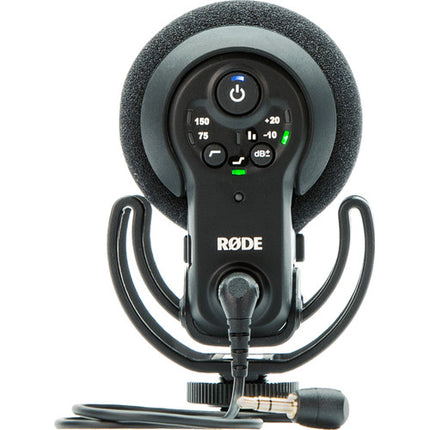 RODE VideoMic Pro+ Micrófono Direccional para Cámara Batería 100h y Cable Micro-USB