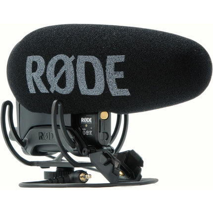 RODE VideoMic Pro+ Micrófono Direccional para Cámara Batería 100h y Cable Micro-USB