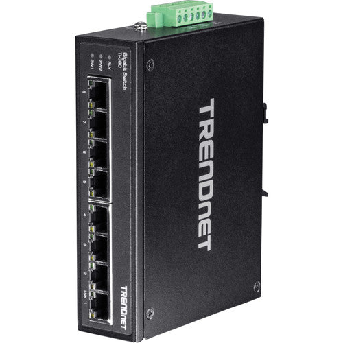 TRENDnet TI-G80 Switch Industrial Gigabit 8 Puertos 16 Gbps IP30