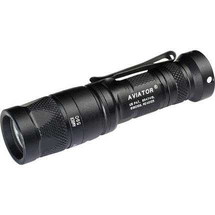 SureFire Aviator Linterna Dual Blanco 250 Lumens Rojo 39 Lumens 4.1 Pulgadas