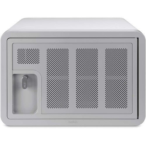 Belkin 10-Device Secure & Charge Station Estación de Carga Segura para 10 Dispositivos con Puertas Bloqueables y Gestión de Cables
