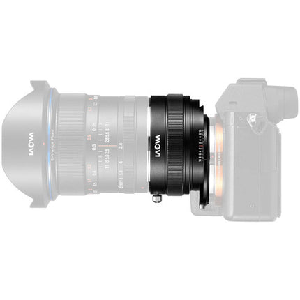 Venus Optics Laowa Magic Shift Converter MSC Adaptador para lentes Canon EF a Sony E con desplazamiento ±10mm y rotación 360°